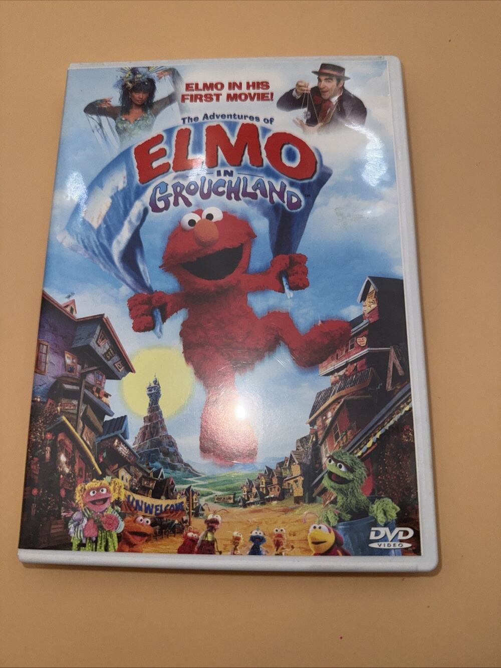 The Adventures of Elmo in Grouchland DVD 1999 Release Pre-owned